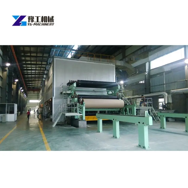 Paper and Carton Recycling Machine Waste Carton Recycling Corrugated Paper Making Machine