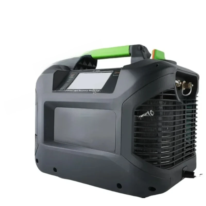 ST-520D Refrigerant Recovery Machine Portable Car Air Conditioning Maintenance Compressor 220V With 1HP DC Brushless Motor