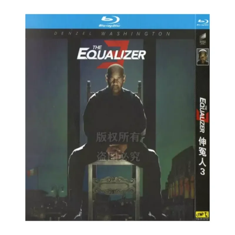 

American Action Movie The Avenger 1-3 BD Blu-ray High Definition Disc
