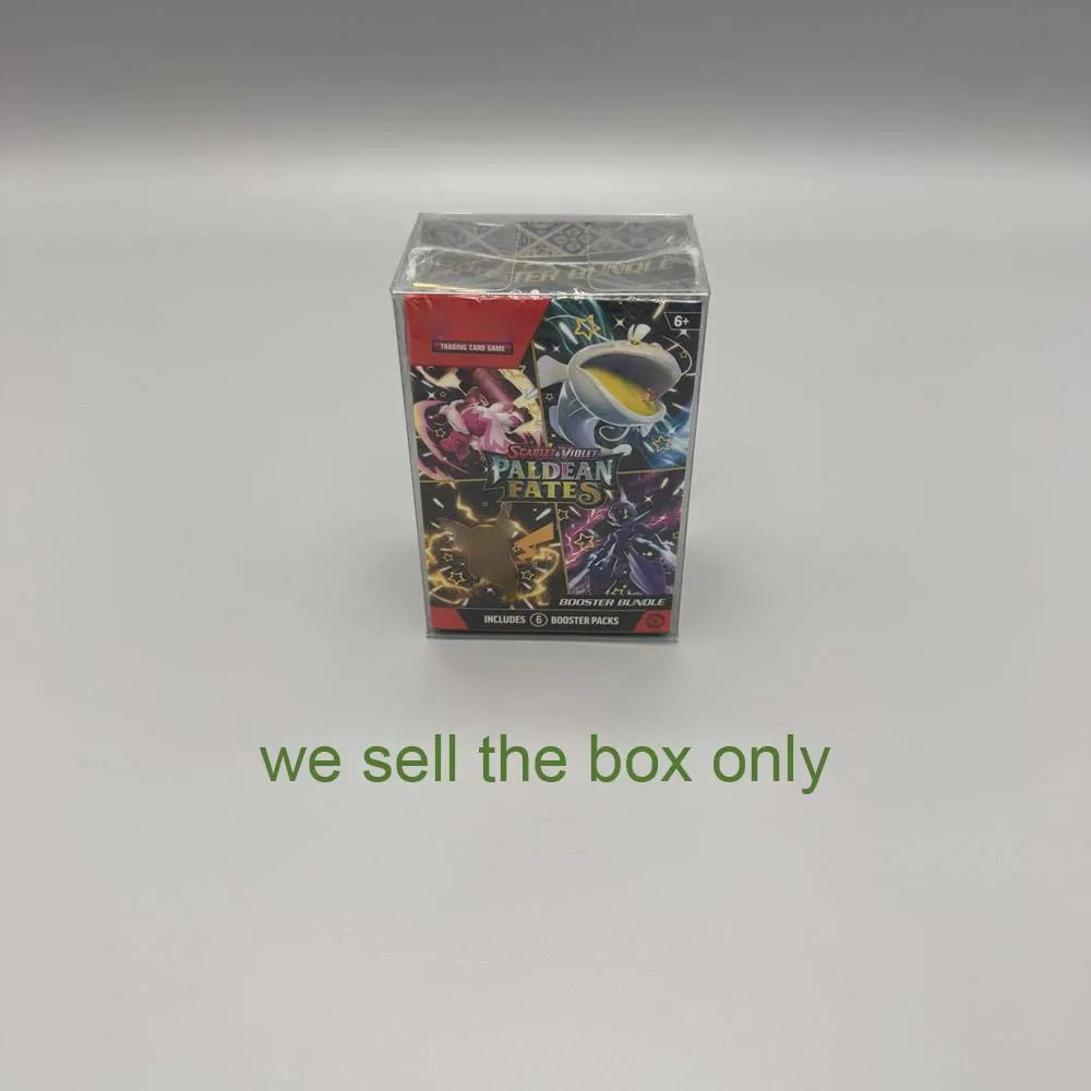 High Quality Protective Case Fit for US PTCG Pokémon SV8 Surging Spraks SV4.5 Box - Collector's Choice