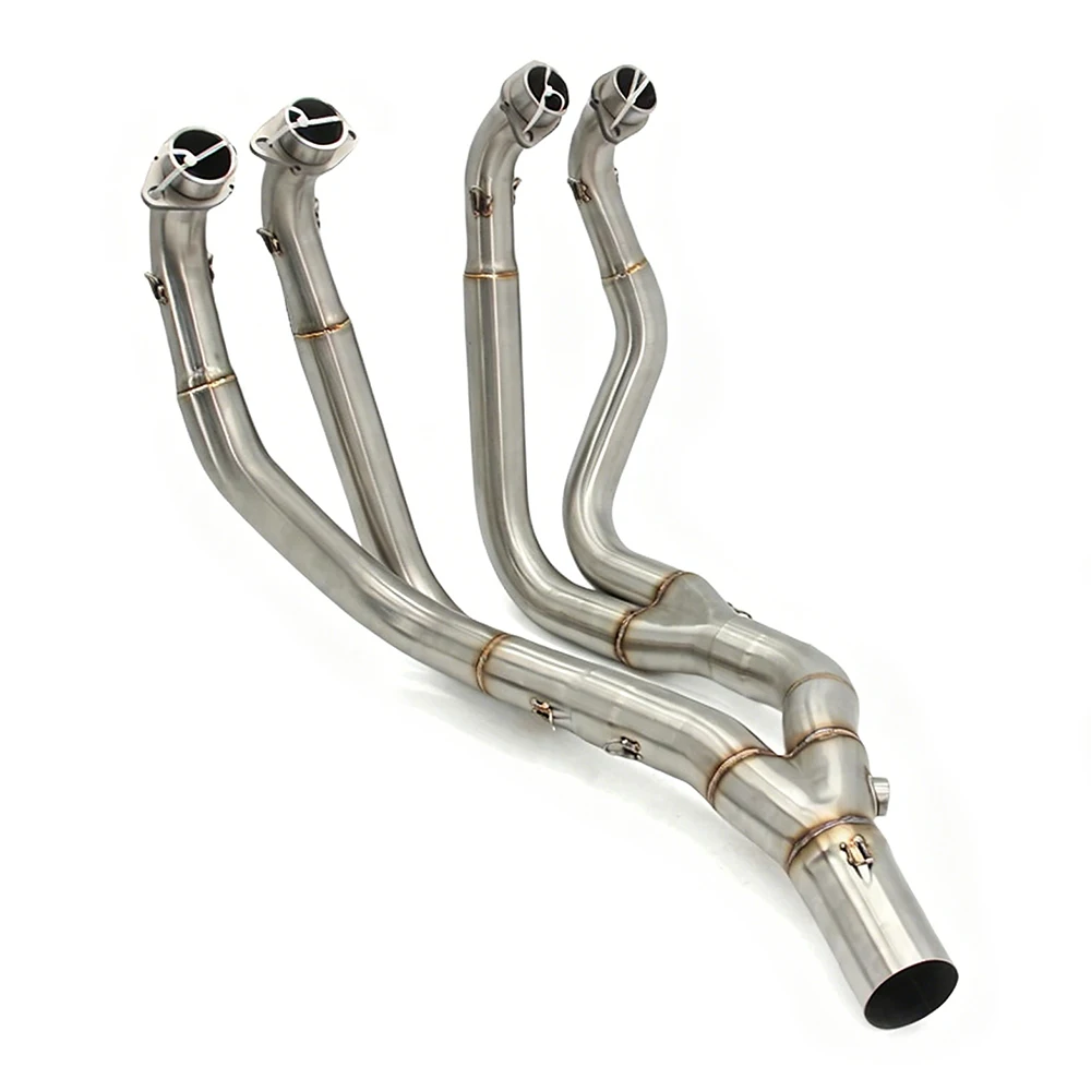 HAYABUSA Motorcycle Exhaust Front Middle Muffler Pipe GSX1300R HAYABUSA 2008-2020 For SUZUKI Stainless Steel Exhaust Header Pipe