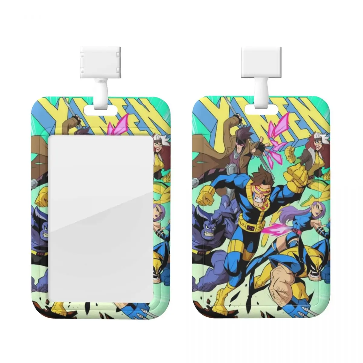 

Custom X-Men Anime Card Badge Holder Hospitals Card Holder Unisex Neck Lanyard Credit Card Holders Neck Strap