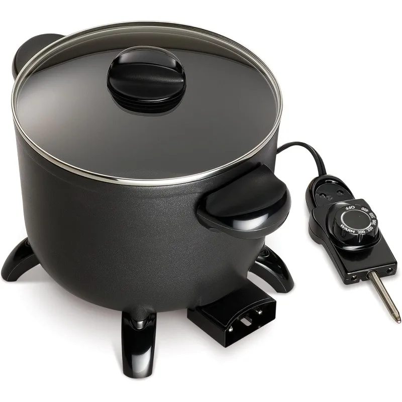 Kitchen Kettle Multi-Cooker/Steamer, Black