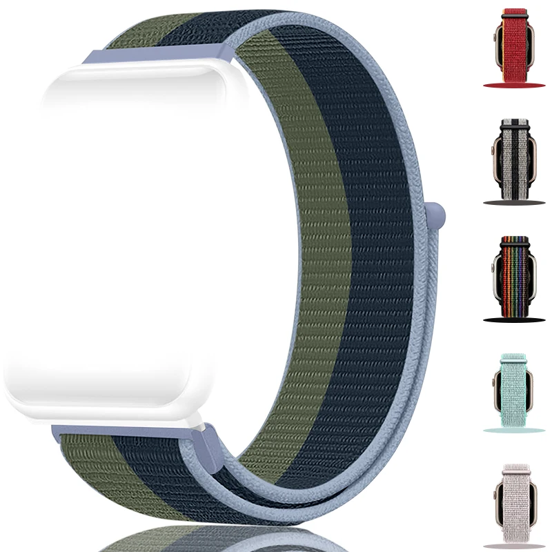 Correa deportiva de nailon compatible con Apple Watch Band 38mm 40mm 41mm 42mm 44mm 45mm 46mm 49mm, para iWatch Series 11 10 9 8 7 6