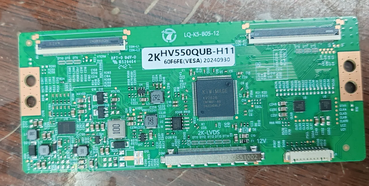 HV550QUB-H81 HV550QUB-H11 2k LVDS T-CON para placa lógica BOE