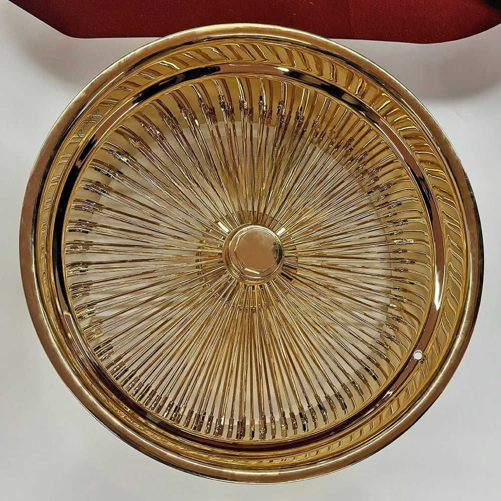 

Popular Dayton Wire Wheels 20-26 Inch Gold Wire Wheels Spoke Wire Wheels Floating Center Caps