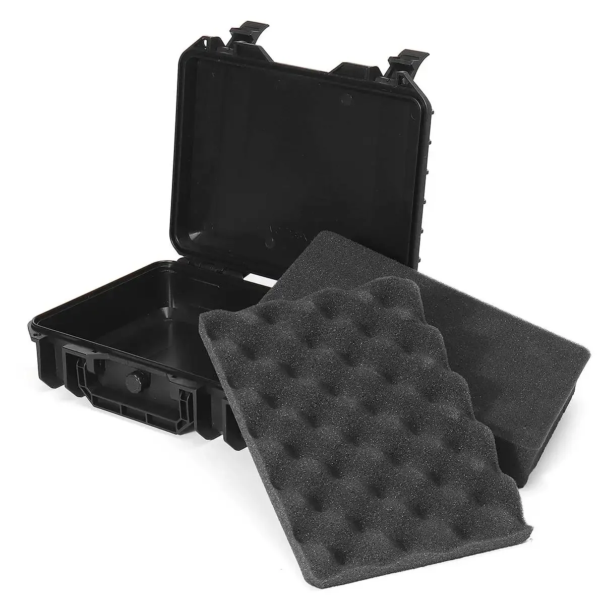 Waterproof Plastic Safety Equipment Case Hard Carry Tool Box Shockproof Storage Box with Sponge for Tools Camera