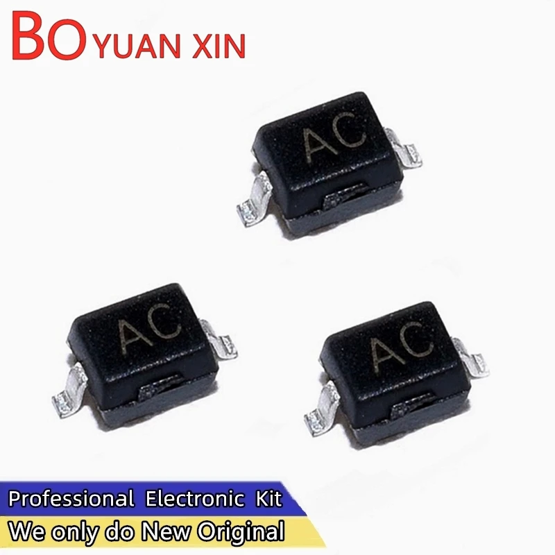 

50pcs BV03C BV05C BV08C BV12C BV15C BV24C SOD-323 TVS/ESD Two-way Protection Diode 3V 5V 8V 12V 15V 24V