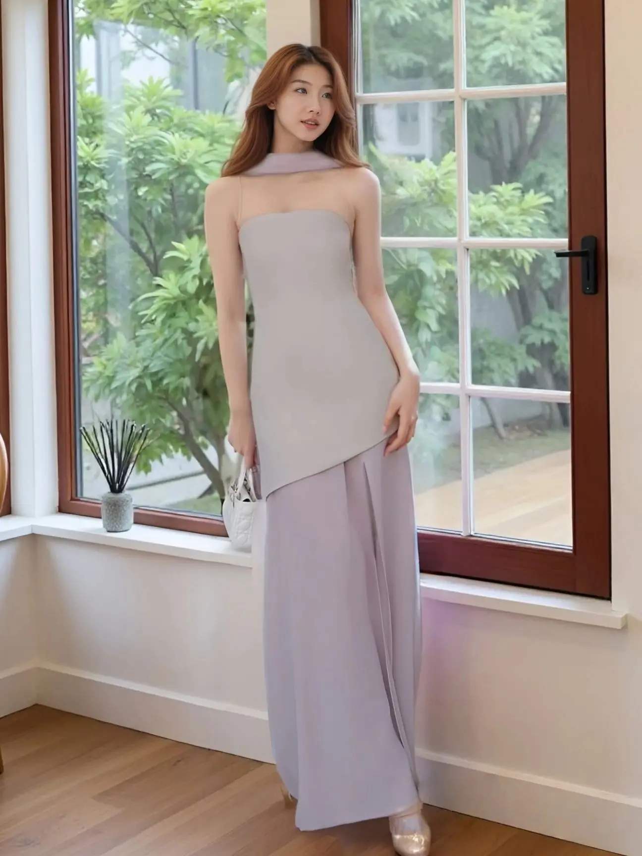 

Beshinel Customized Chiffon Evening Dresses Luxury Elegant Strapless Sleeveless Wedding Party Prom Gowns 2025 Vestidos