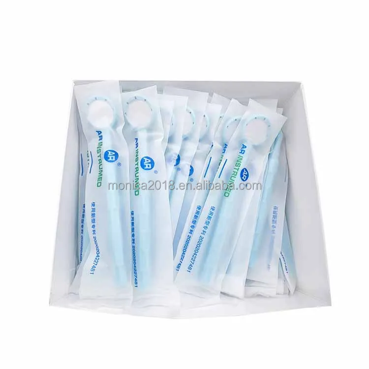 High Quality den tal Mouth Mirror Medical Exam Disposable den tal den tal Autoclavable Oral suc tion Mirror With Tubes