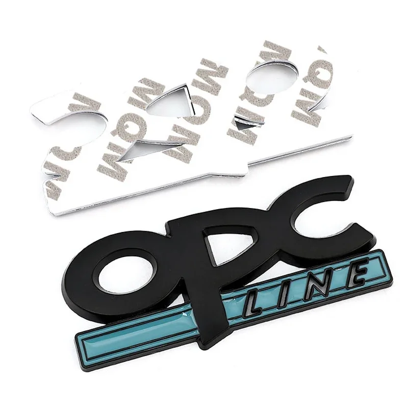 OPC خط شعار الجبهة مصبغة شارة الذيل ملصقات شعار لأوبل أسترا G H J K F كورسا D زافيرا B إنسيجنيا موكا ملكي اكسسوارات #3