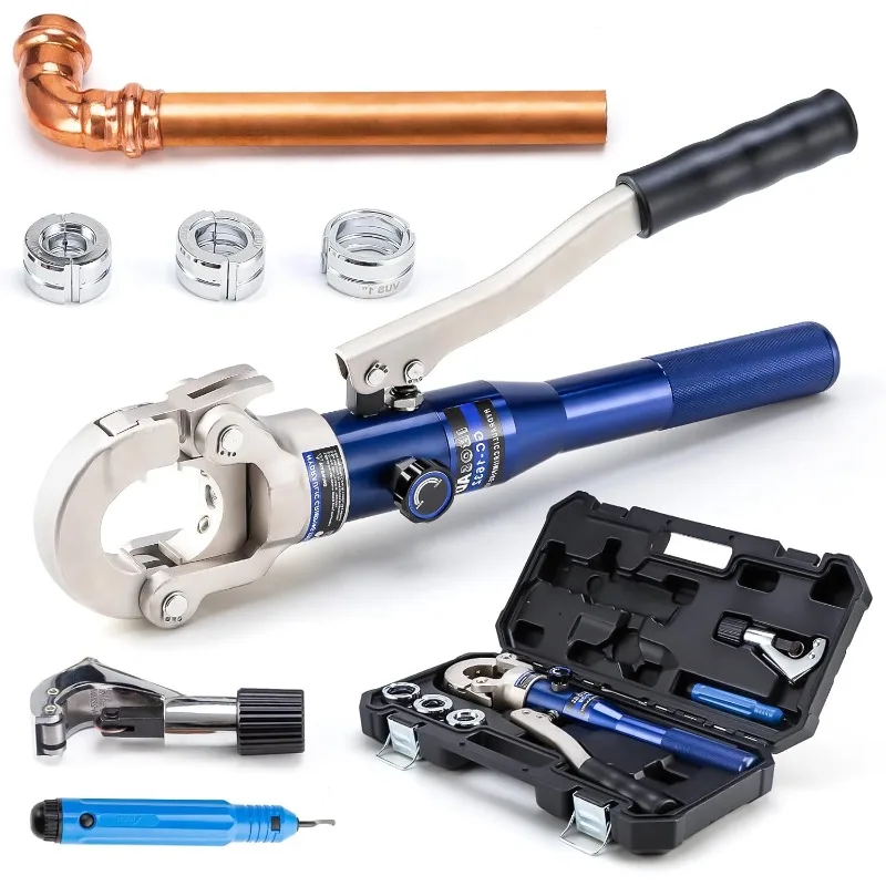 IBOSAD Copper Tube Fittings Hydraulic Pipe Crimping Tool With 1/2