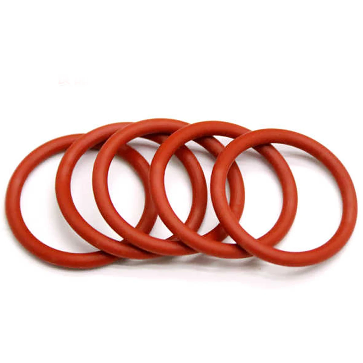 VMQ Red Food Grade Silicone O-Ring OD 5mm-80mm Thickness CS 1.5mm Food Grade Sealing Ring Waterproof Insulated Gasket Washers