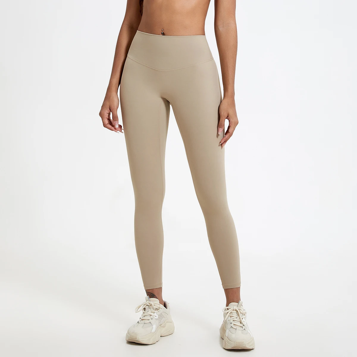 Sommer High-Waist Sweatpants für Damen: Hüftstraffende Gym-Leggings mit Bauchkontrolle, Laufhosen, Workout-Tights, Yoga-Hosen für Frauen – Detail 21