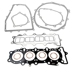 Motorcycle Cylinder Crankcase Cover Oil Pan Gasket Kits For Kawasaki Ninja ZX6R ZX-6R ZX600 2000-2002 ZZR600 2005-2008