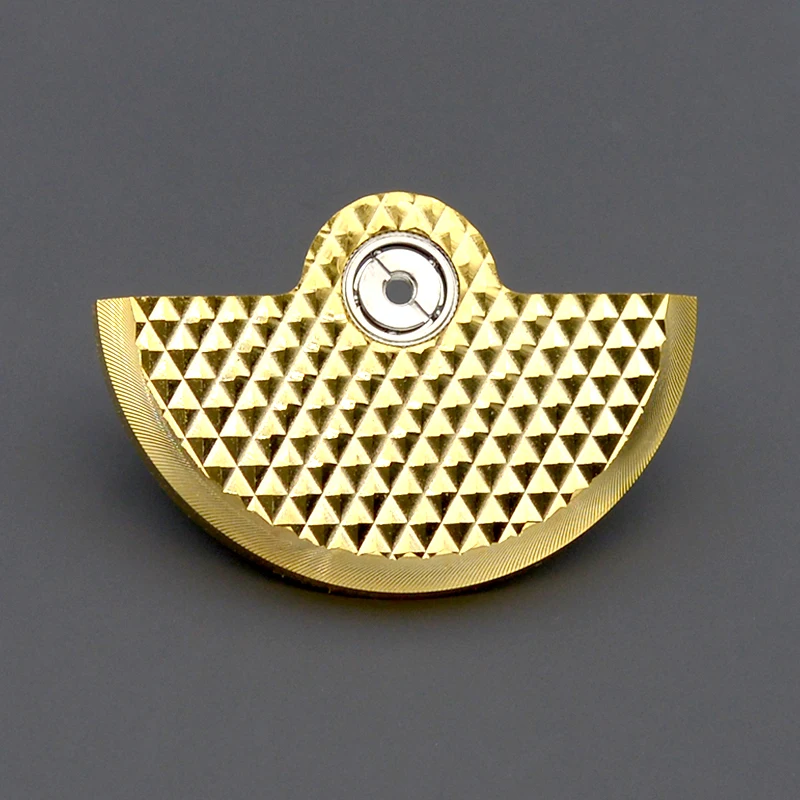 Engraved Texture Oscillating Weight Rotor Automatic Hammer Rotor Watch Parts Fit Japan NH35 NH36 NH38 NH39 NH34 Mechanical image 3