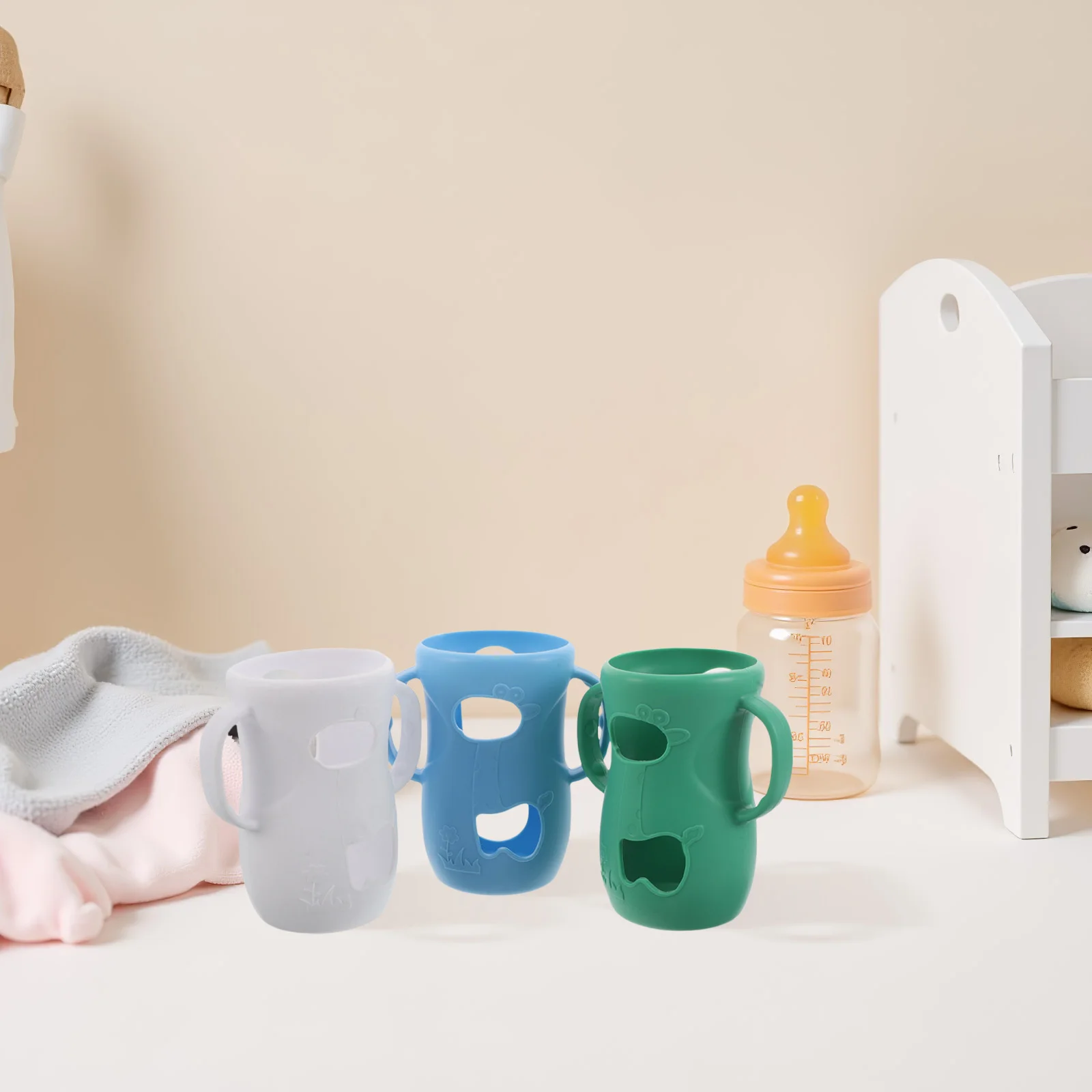 

3 шт., чехлы для детских бутылочек, портативные, удобные для путешествий, изоляционные чехлы для контроля температуры молока, рукав для детских бутылочек