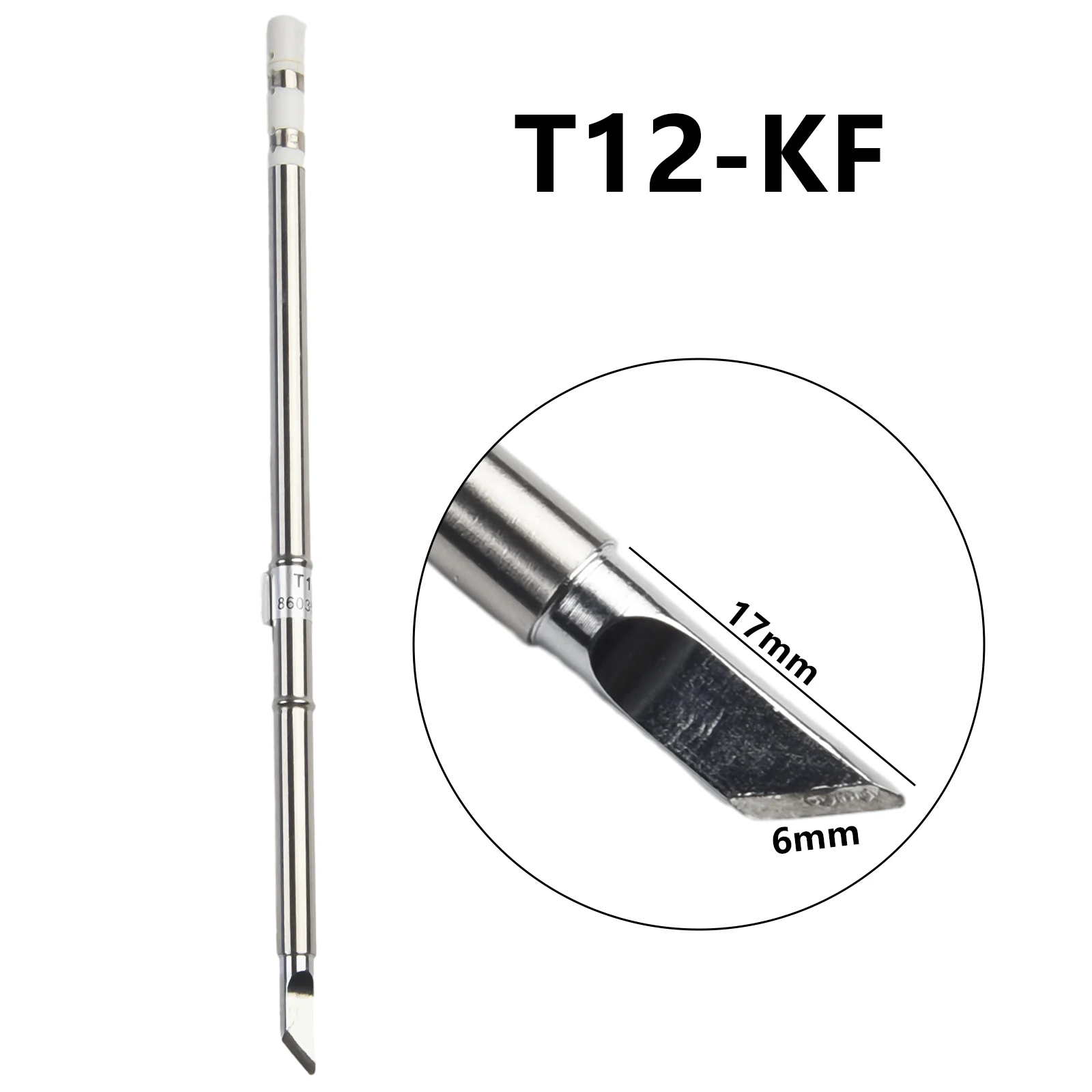 1PCS Soldeerbout Tip Composiet Lassen Mondstuk Voor T12-KU T12-KL T12-KF T12-KUS T12-B Voor Fijne Puntlassen tool Onderdelen