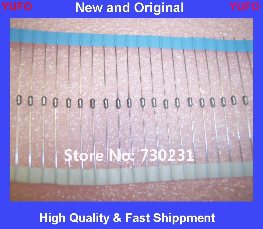 Free Shipping 100 Pcs 1N5223B  DO-35 ZENER DIODES 2.7V 500mW 1N5223BRL FREE SHIPPING