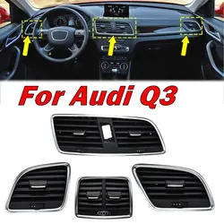 Interior Accessories For Audi Q3 2012-2018 Instrument Panel Air Conditioner Vent AC Vent Front Dash Center Console Air Outlet