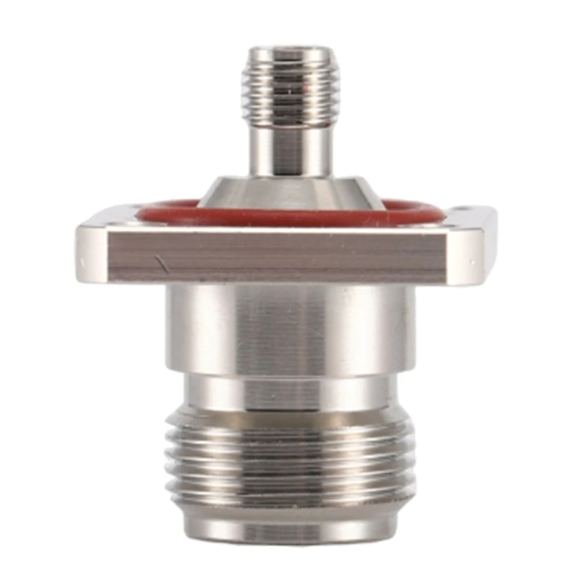 

L74B Type Female To SMA Female Connector Adapter Test Converters 4 Hole Flanges