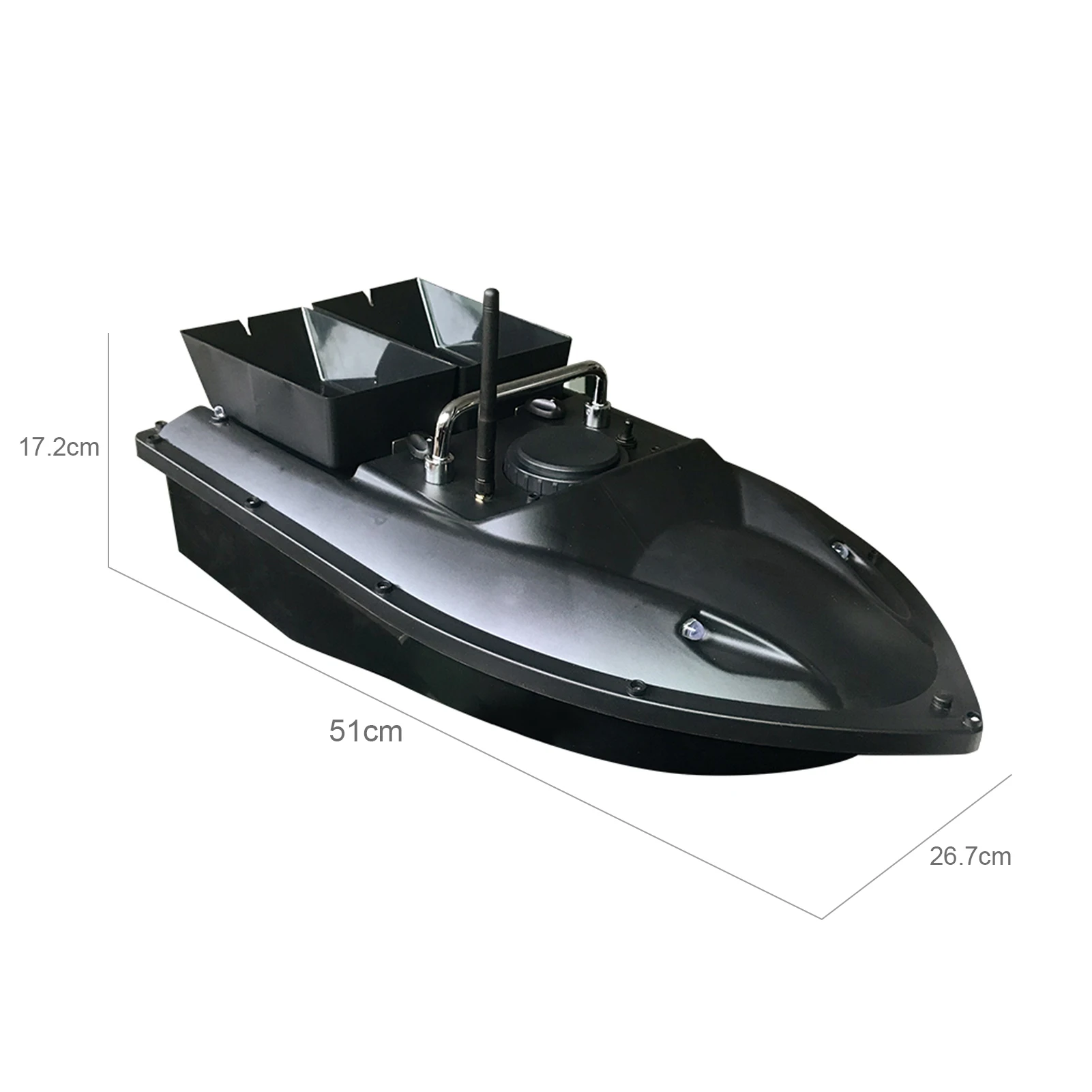 Barco Rc D13C con Control remoto, cebo de pesca, barco, alimentador de pesca, dispositivo buscador de peces, telémetro remoto, lancha rápida, herramienta de pesca