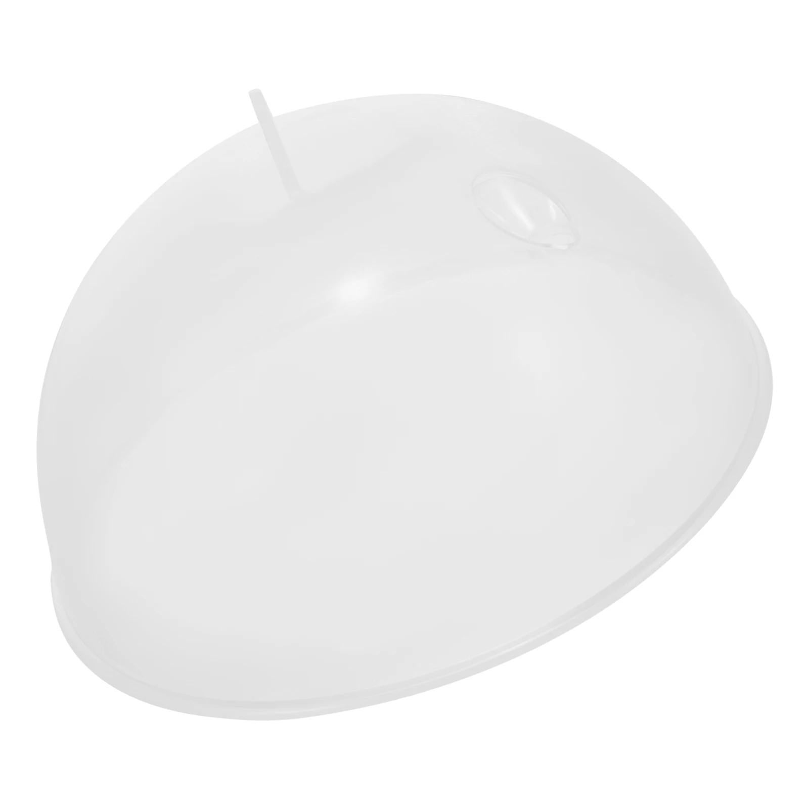 Egg Steamer Lid Clear Round Cover 15cm Plastic Cooker Lids Reusable Heat Resistant Easy Clean Multipurpose Replacement