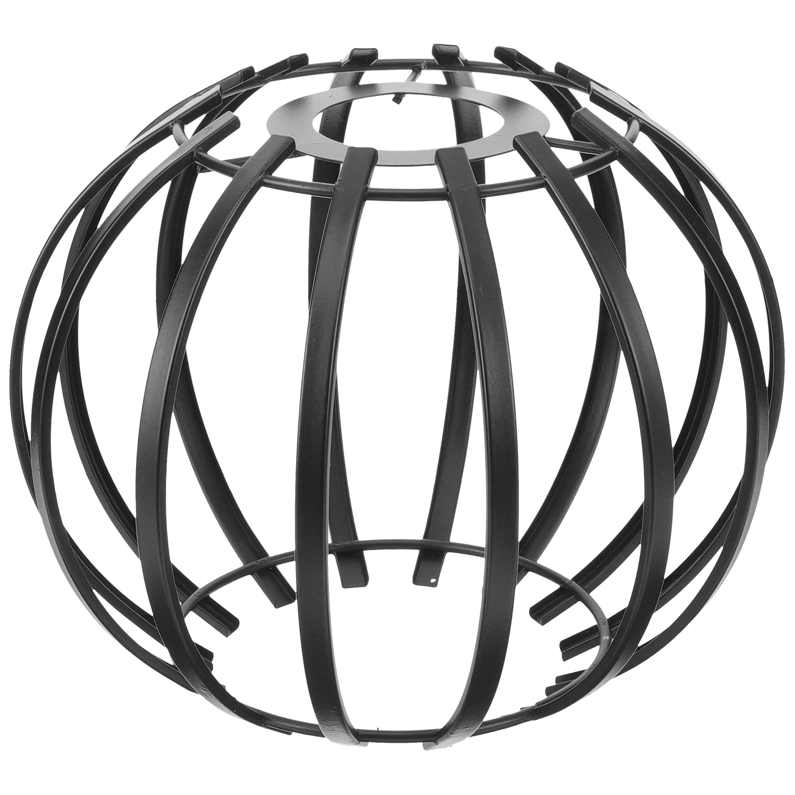 Paralume per lampada a sospensione 16,5x13,5 Copri paralume in ferro metallico a forma di sfera Sostituzione del design moderno per la casa del negozio di tè