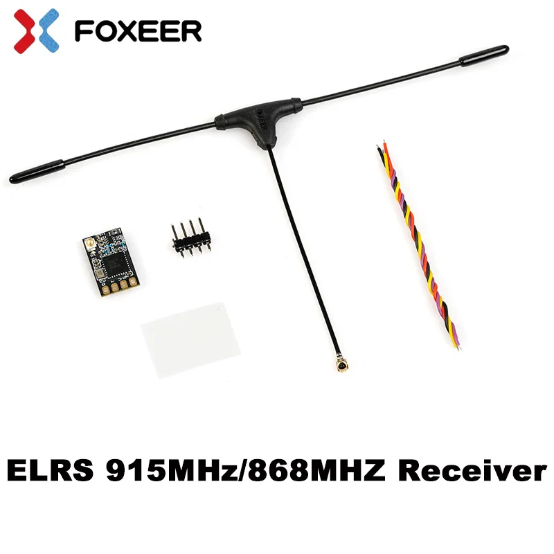 Foxeer ELRS 915MHz/868MHZ 50mW Long Distance Receiver Nano RX For Long Range FPV Drone Mobula7 Mobula6