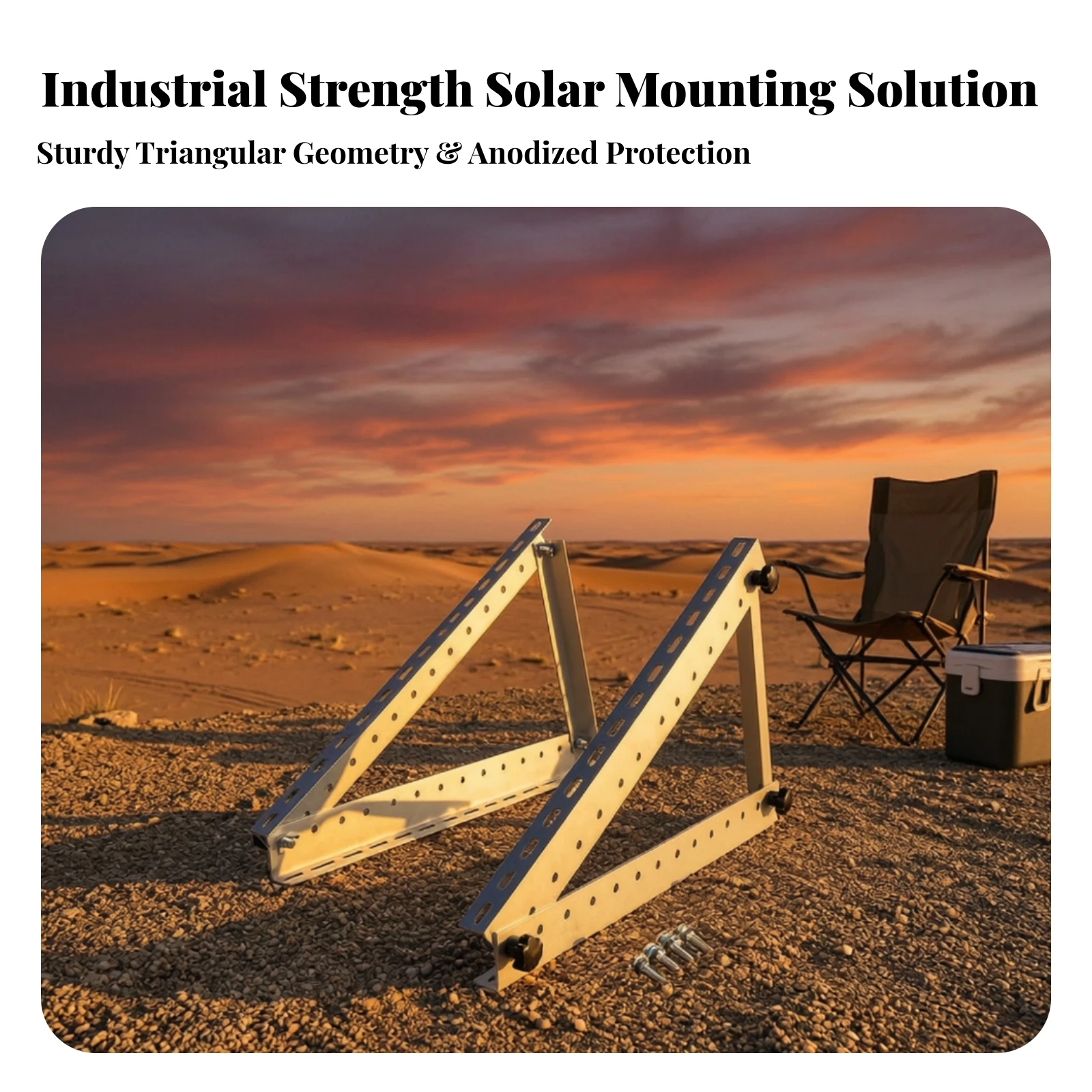 Ayarlanabilir Güneş Paneli Eği - Solar Panel Tilt Mount incelemesi ve fiyatı