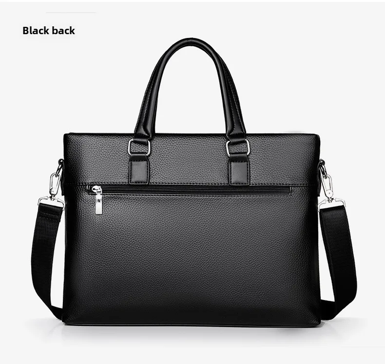 Men's Handbag, Business Casual Horizontal Design, Men's Bag, Official Document, One Shoulder Diagonal Cross Bag, Computer Bag