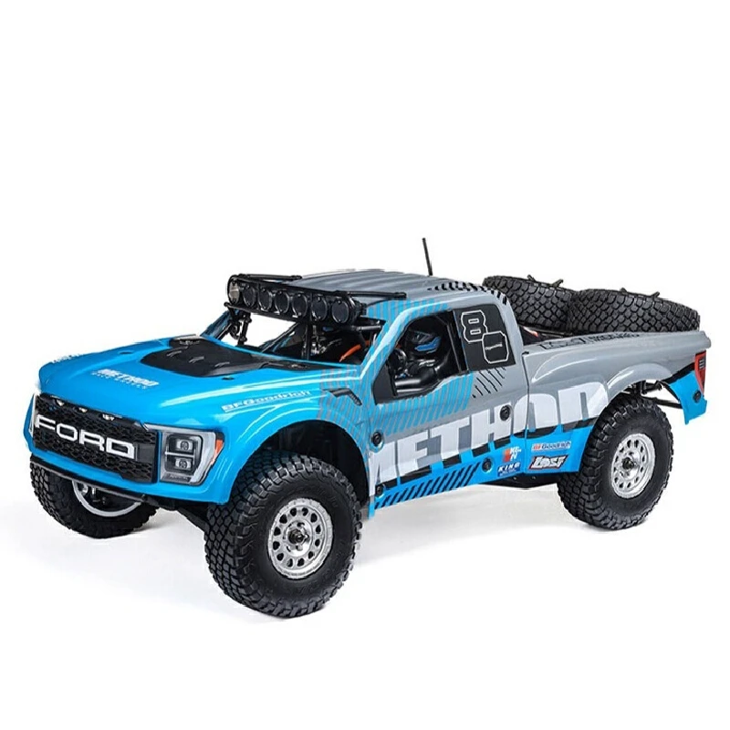 Nieuwe LOSI RC modelauto, kleine Baja Rey Raptor 1/10 vierwielaandrijving RTR afstandsbediening elektrische woestijn korte vrachtwagen