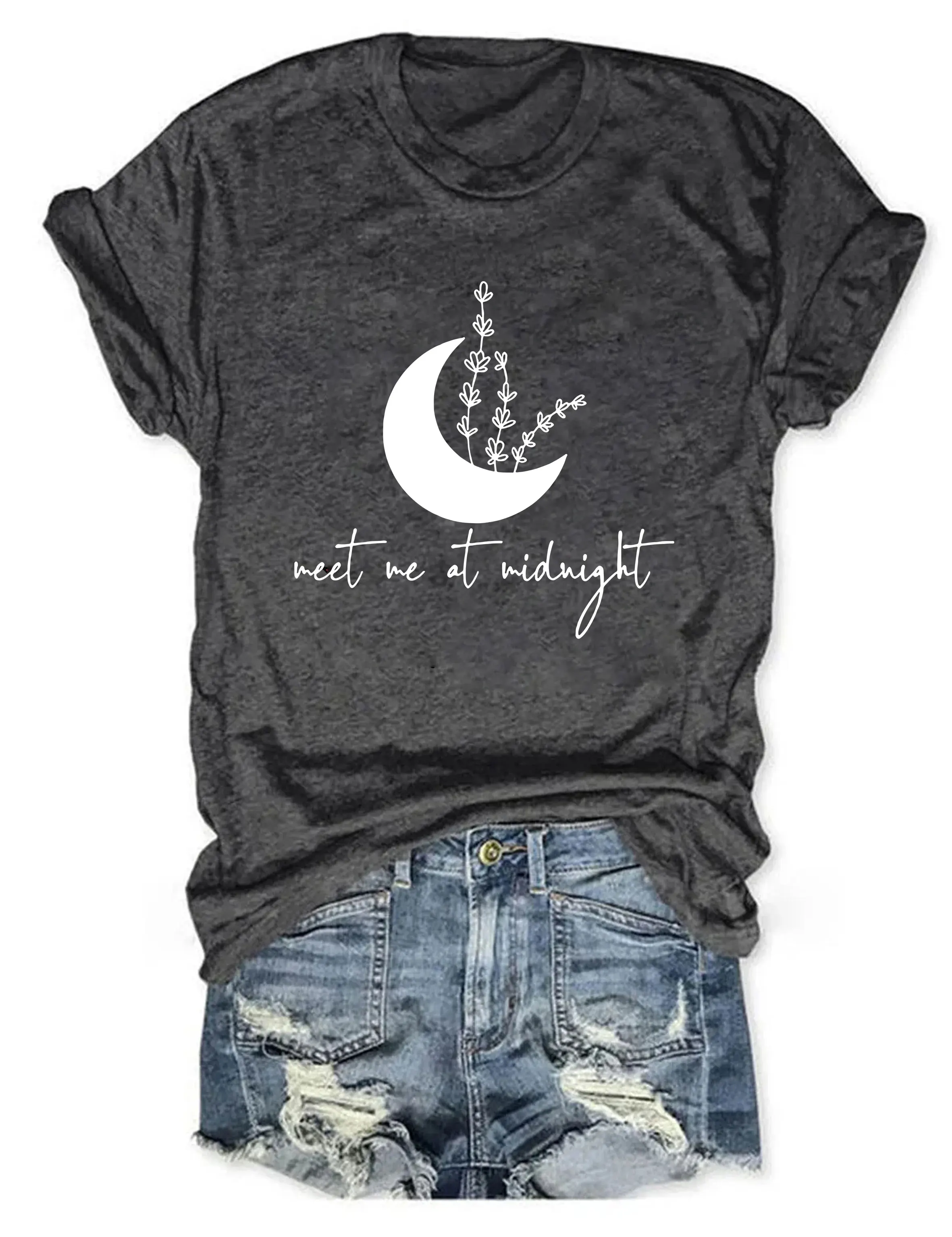 Midnight Shirt Midnights Tshirt Cute Music Tee Gift For Her Funny Women Sunmmer Short Sleeve Tee