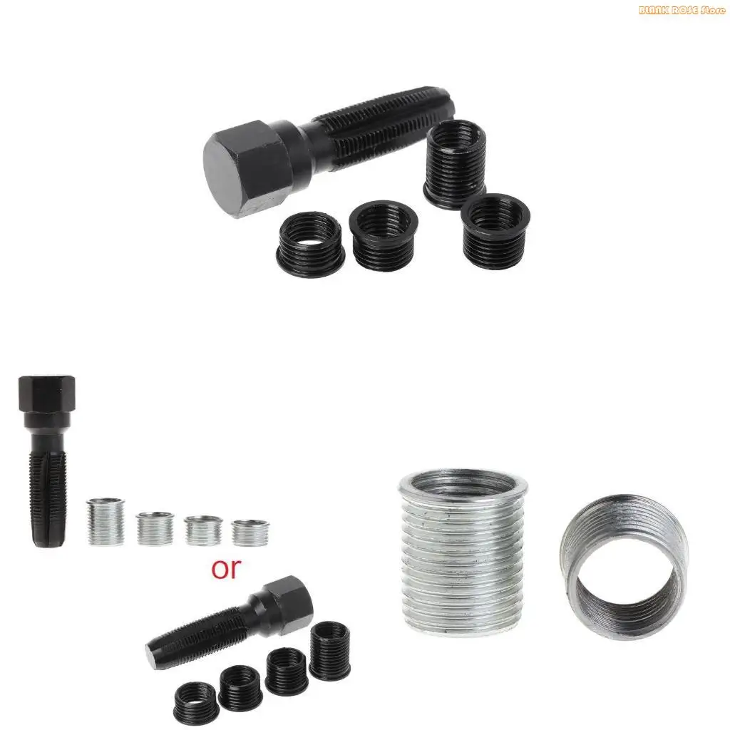 K1AE 14mm for Spark Plug Rethread Rethreader Repair Tap Tool Reamer Inserts Profe