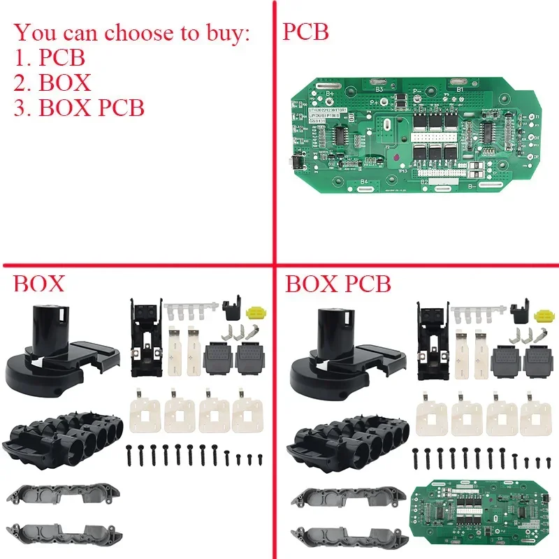 bateria de plastico case carregamento protecao placa de circuito pcb para ryobi 18v 9ah p103 bpl1815 1820g 1815 1820g p108b 518650 01