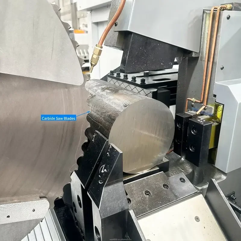 Carbide Tipped Welded Circular Saw Blade Industrial Grade Ti-coated Metal Cutting HSS Stainless Steel Steel Pipe Solid