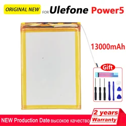 100% originale 13000mAh Power 5 Batteria del telefono per Ulefone Power 5 sostituzione del telefono batterie di alta qualità Batteria con strumenti