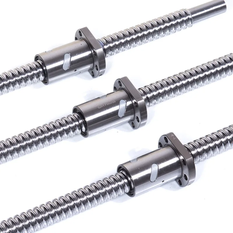 Customized products ball screw machining 3205 numerical control screw rotating nut 20mm