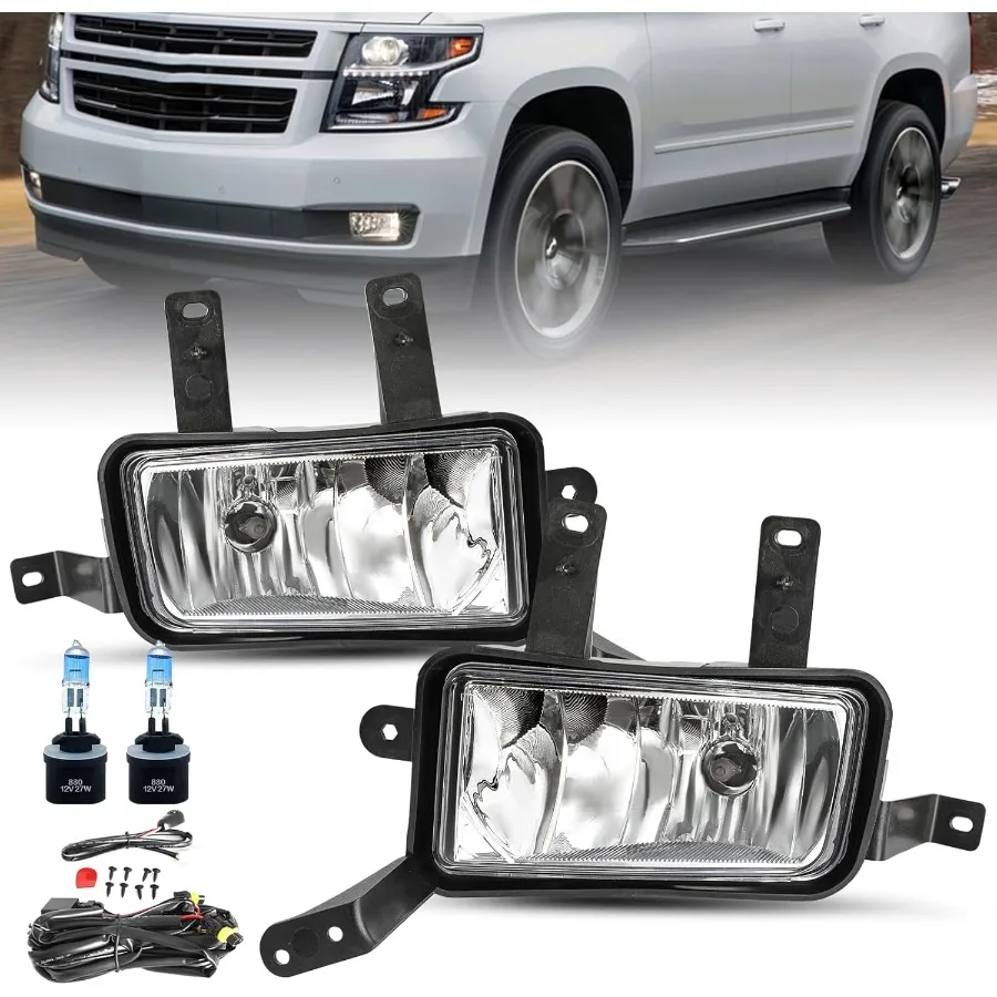 Headlight and Fog Lights Assembly with Integrated Bulbs for Enhanced Visibility in LowLight Conditions Compatible with 20152020