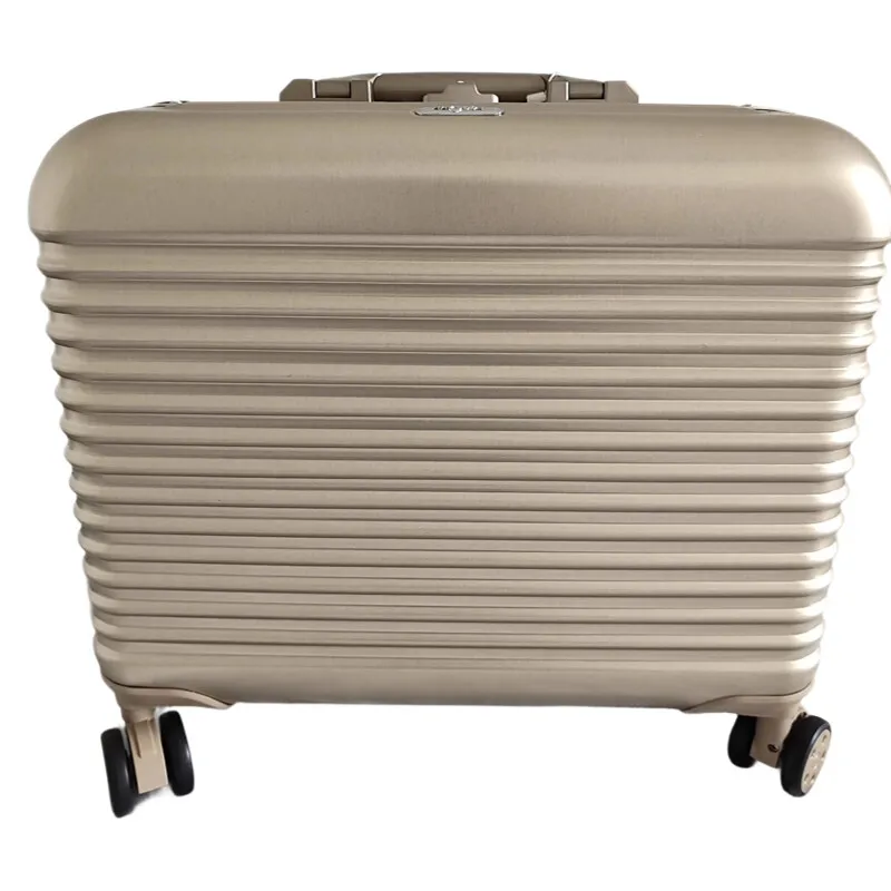 

17-дюймовая ручная кладь из алюминиево-магниевого сплава — легкий чемодан для салона, дорожная сумка на колесиках, одобренная авиакомпанией, сумка для салона