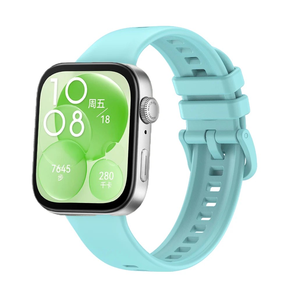 

Sport Silicone Band for Huawei Watch FIt 3 Strap Official Original Bracelet Wristband Correa for Huawei Watch Fit 3 Accessories