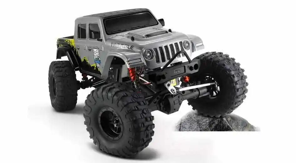 RGT 18100 TRAMPLE 1:10 1/10 2.4G 4WD Crawler Electric Off-road Vehicle All Terrain RC Model Car RTR Grey Blue Green EX18100