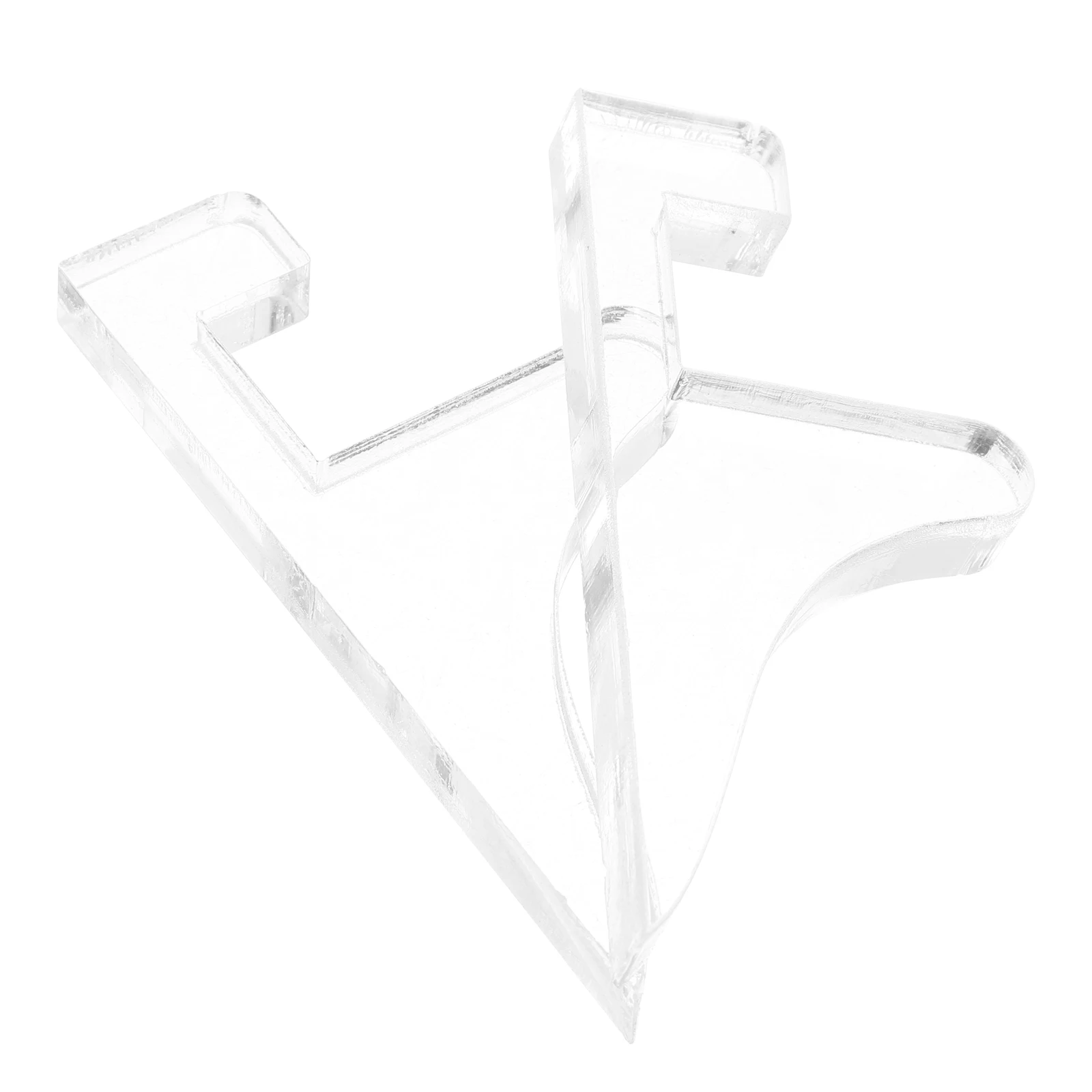 

2Pcs Clear Acrylic Photo Frame Stand Transparent Certificate Holder for Desk Tabletop Wedding Sign Display Elegant Office Decor