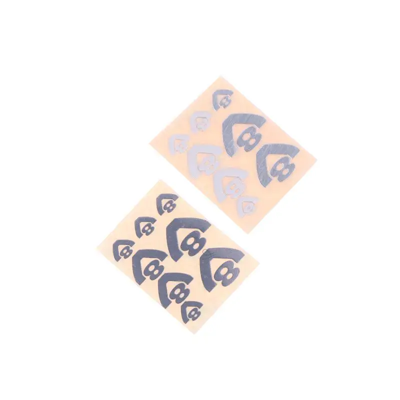 Simulatie V8 Kleine Decoratie Metalen Sticker Voor 1/14 RC Truck Trailer Kipper Scania R620 R470 56323 Auto DIY Onderdelen