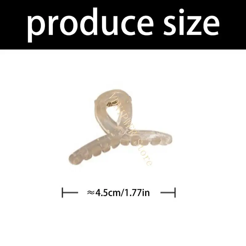 Clip à cheveux gelé