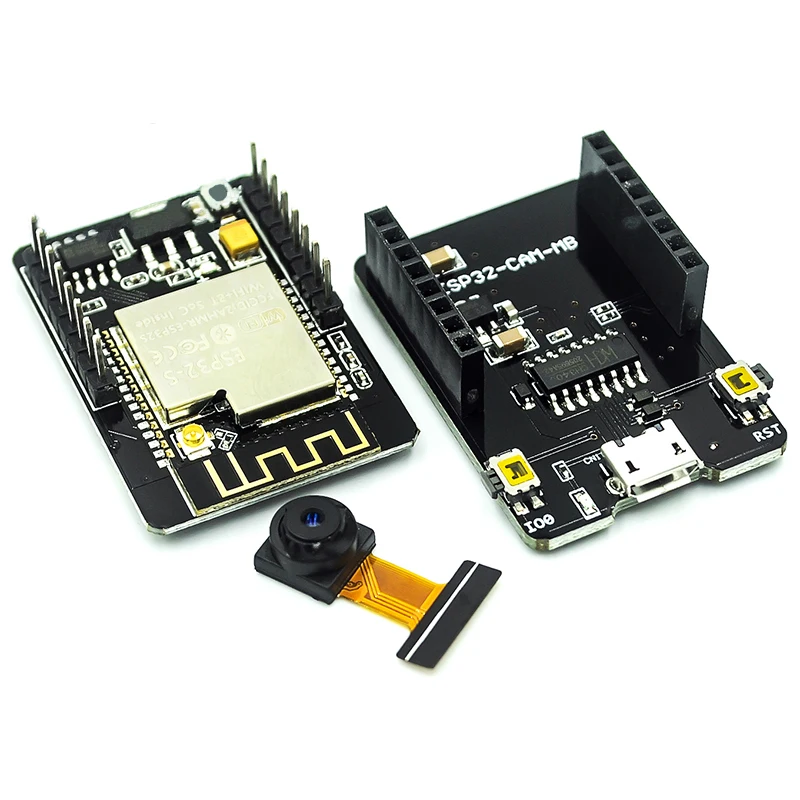 Module WiFi ESP32 CAM ESP-32S série vers carte de développement ESP32-CAM 5V Bluetooth avec caméra OV2640