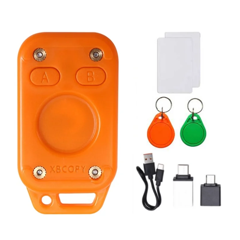A92Z Chameleon V2.0 Smart Chip Reader Duplicator+ 2Xuid 2Xuid Keychain RFID Restart Emulator 125Khz 13.56Mhz Card Decoding D