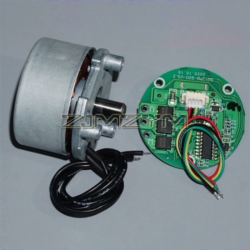 3920 External Rotor DC Brushless Motor with Type-C Charging Port 12V, Drive Board, High Torque  Brushless Motor, 4 Gear Speed