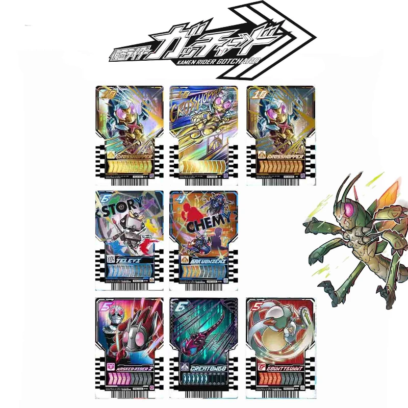 

DX Belt Sync PVC Cards for Gotcha Driver Custom Legend Rex Chemy Riders Glow-in-Dark Battle Set Anime Cartoon Children's Toys
