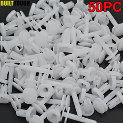 50pcs 6.7mm Door Trim Panel Retainer Clip For Tahoe Astro Chevrolet C1500 C2500 K1500 K2500 1995 1996 1997 1998 1999 2000 2001